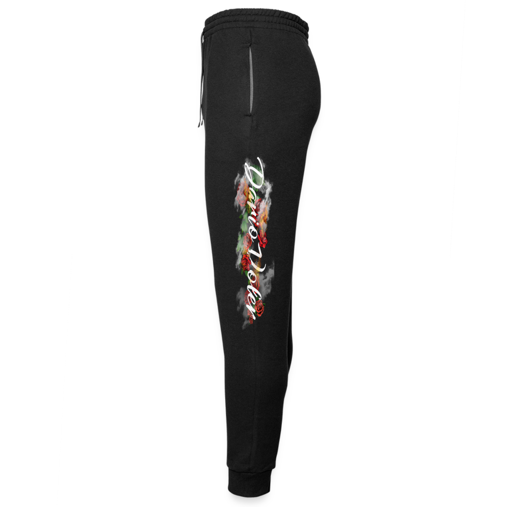 Unisex Dario White Joggers - black/asphalt