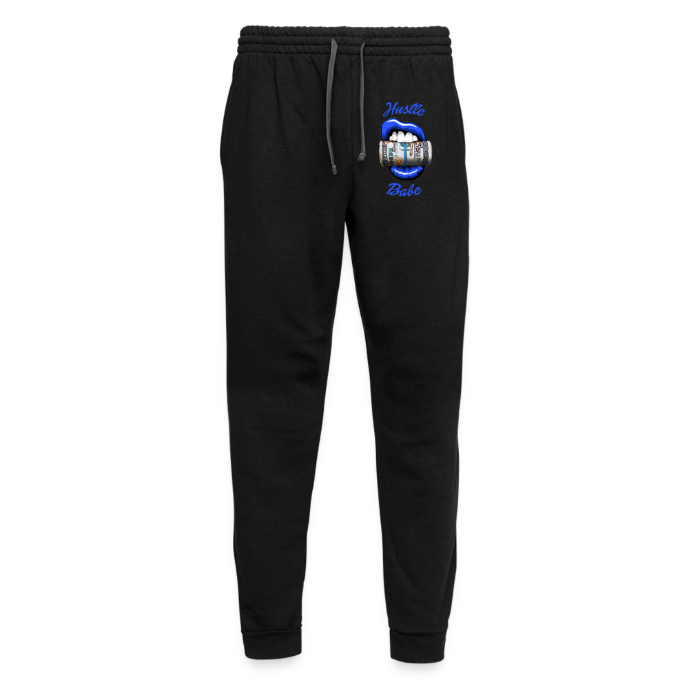 Women's Hustle Babe Blue Joggers - black/asphalt