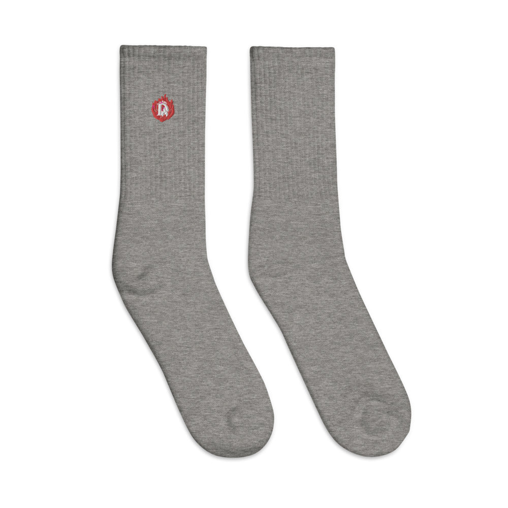 Dario Embroidered socks