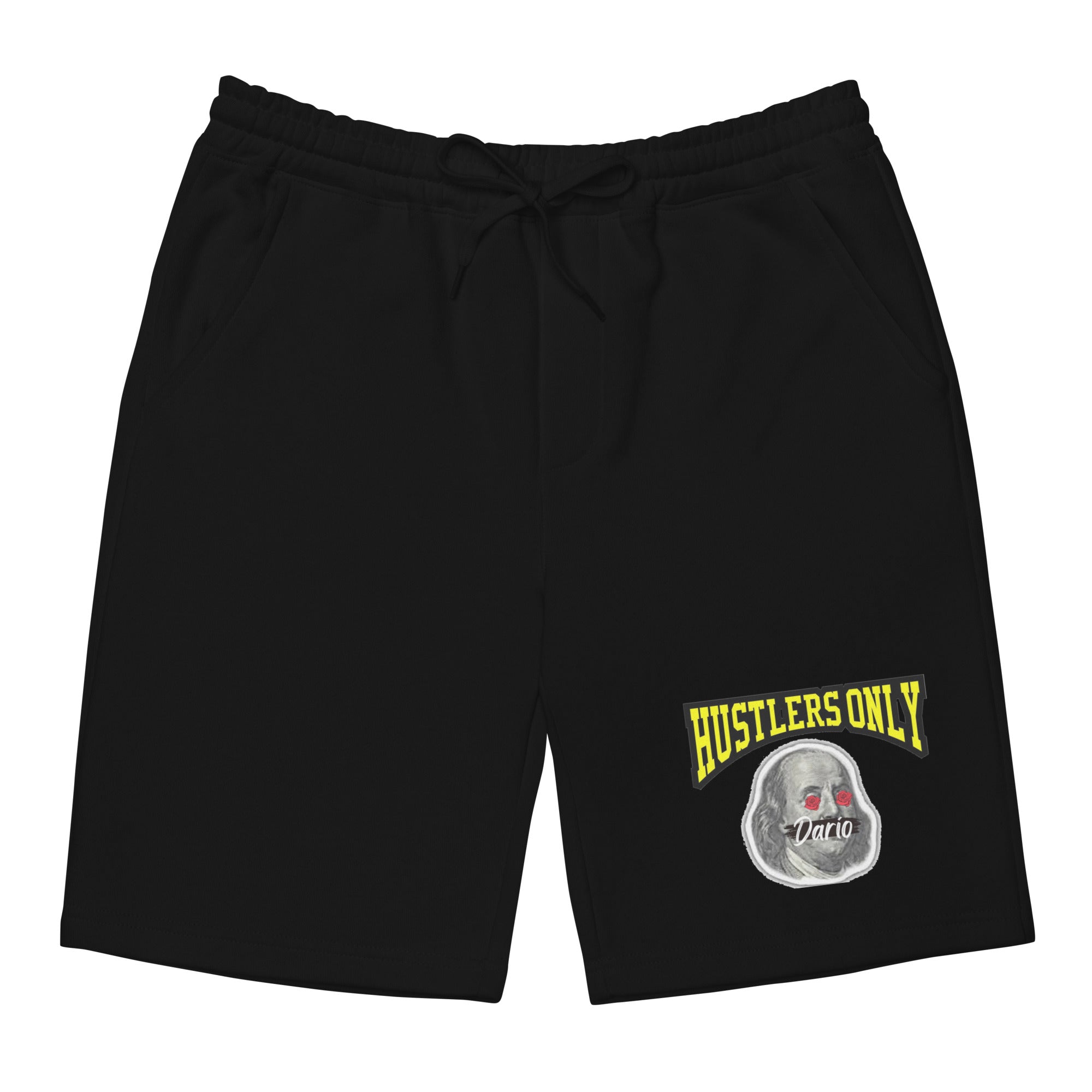Men's Hustler$ Only Gold shorts