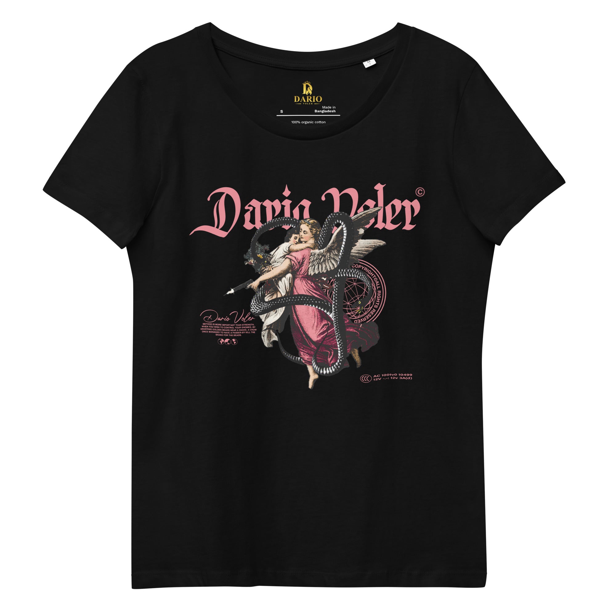 Women's Divine Angel fitted tee