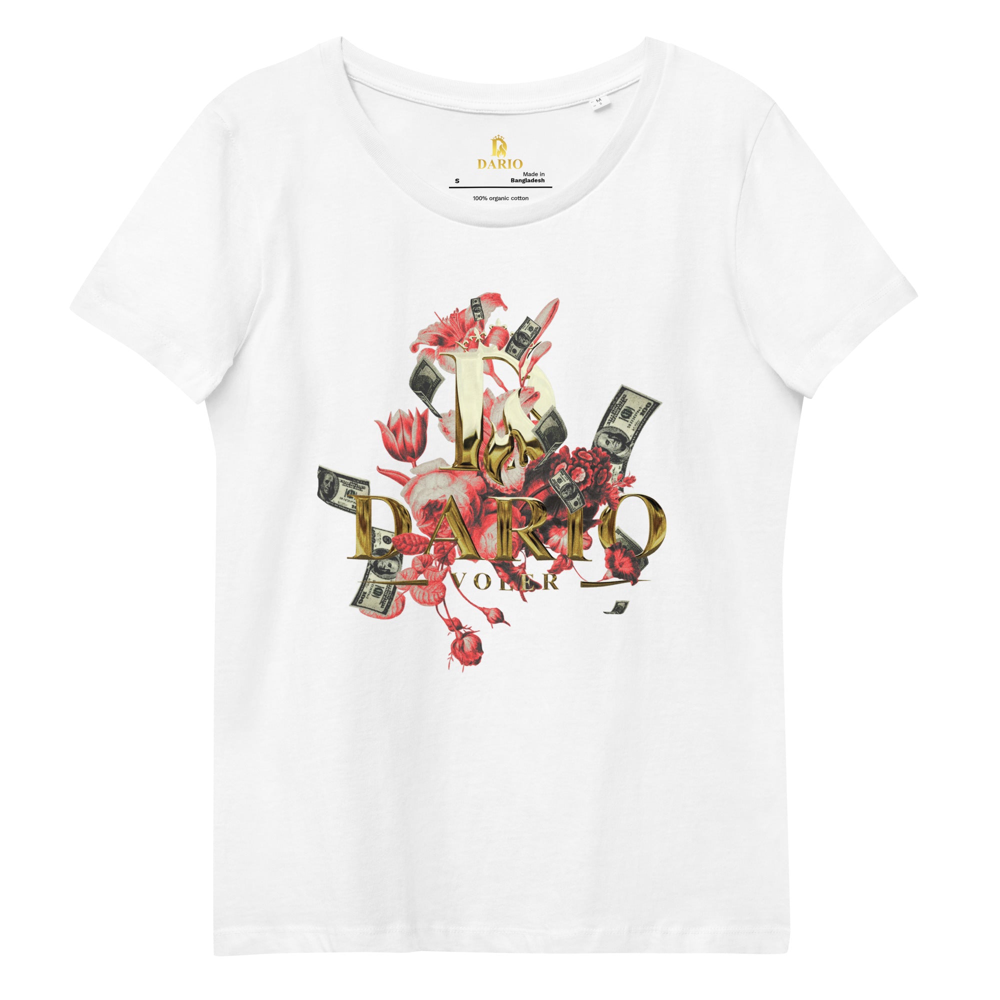 Women's Hustle Passion fitted tee